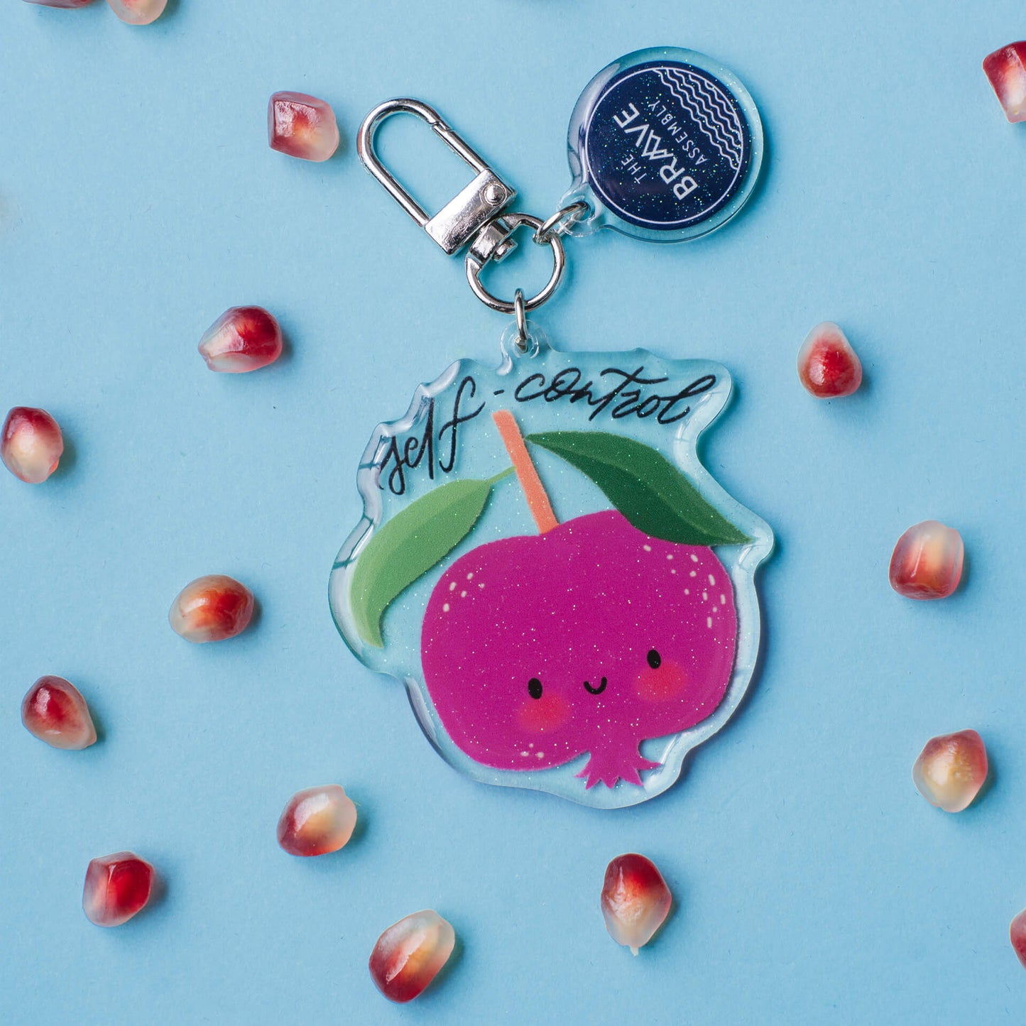 Self-control (Pomegranate) | Keychain