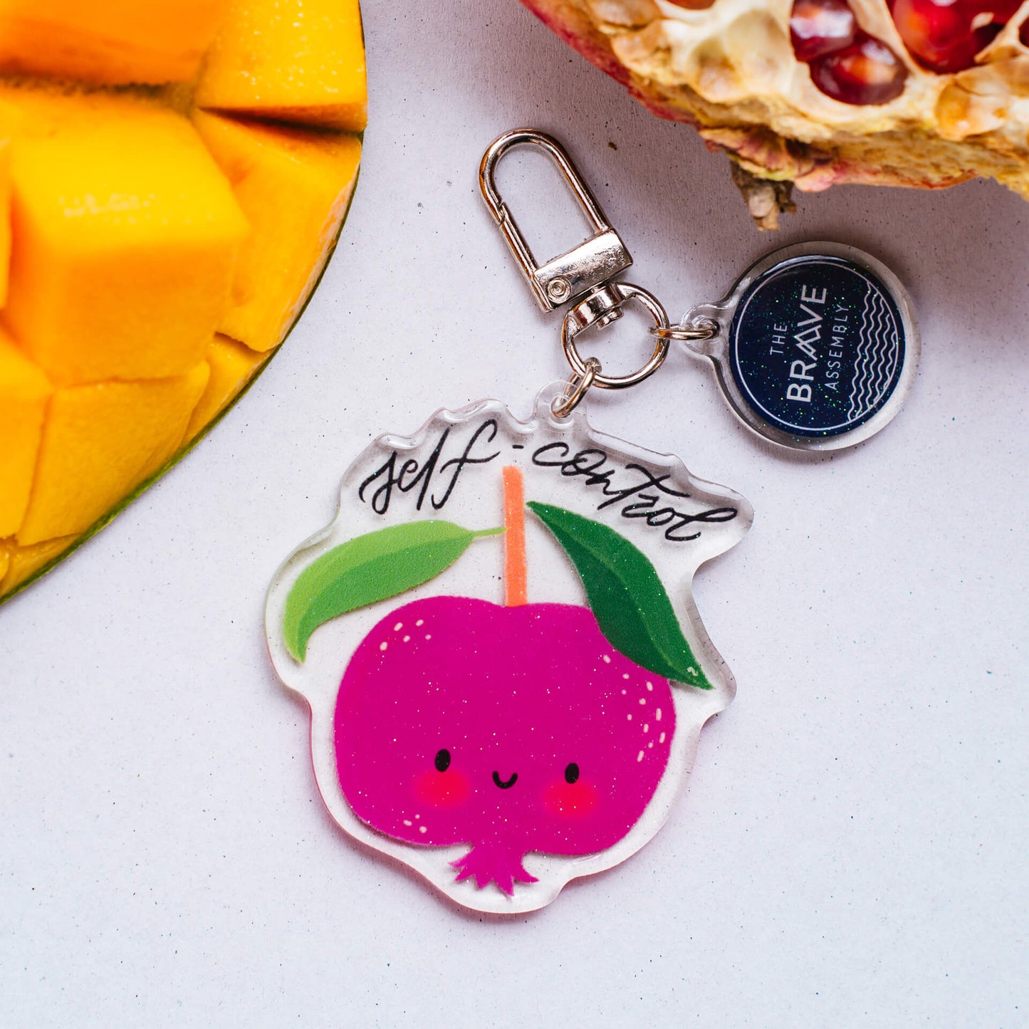 Self-control (Pomegranate) | Keychain