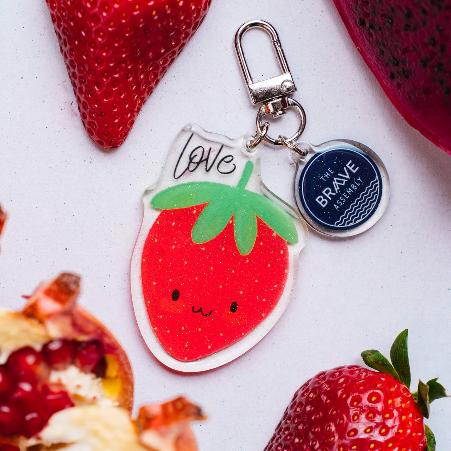 Love (Strawberry) | Keychain