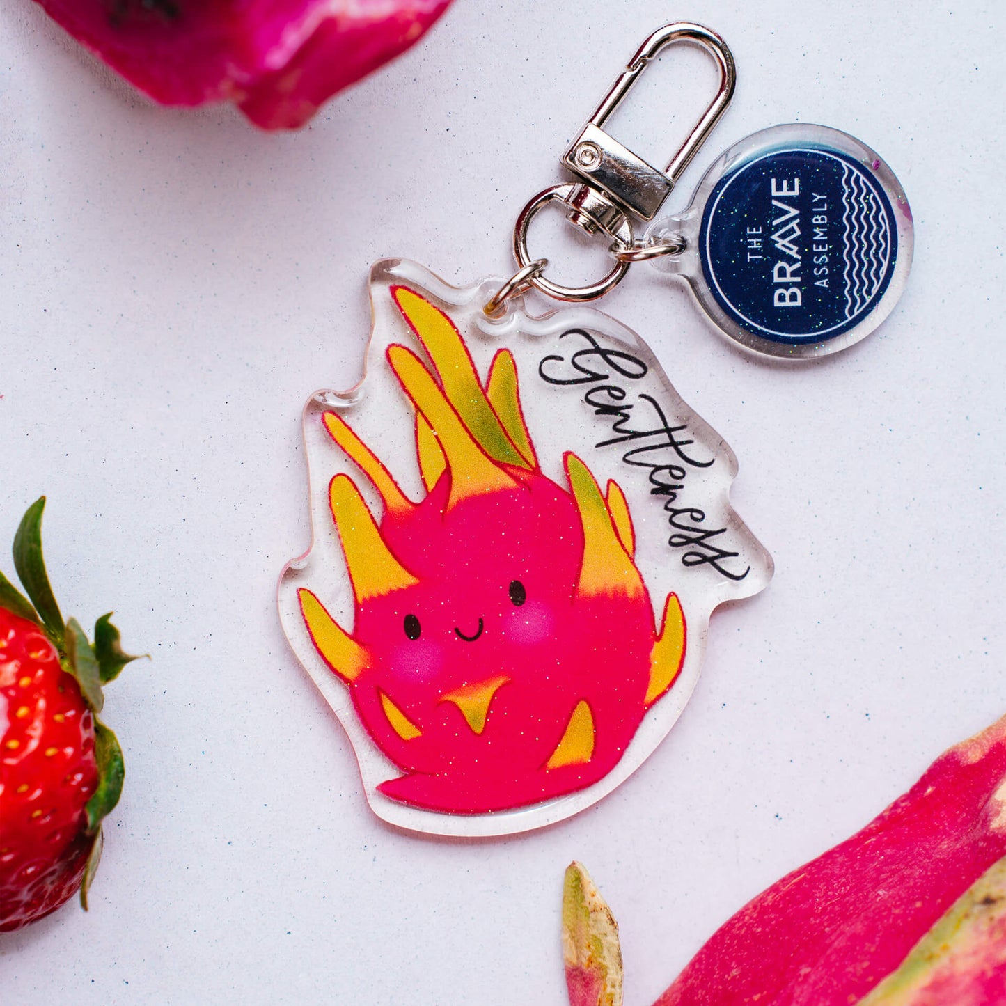 Gentleness (Dragonfruit) | Keychain