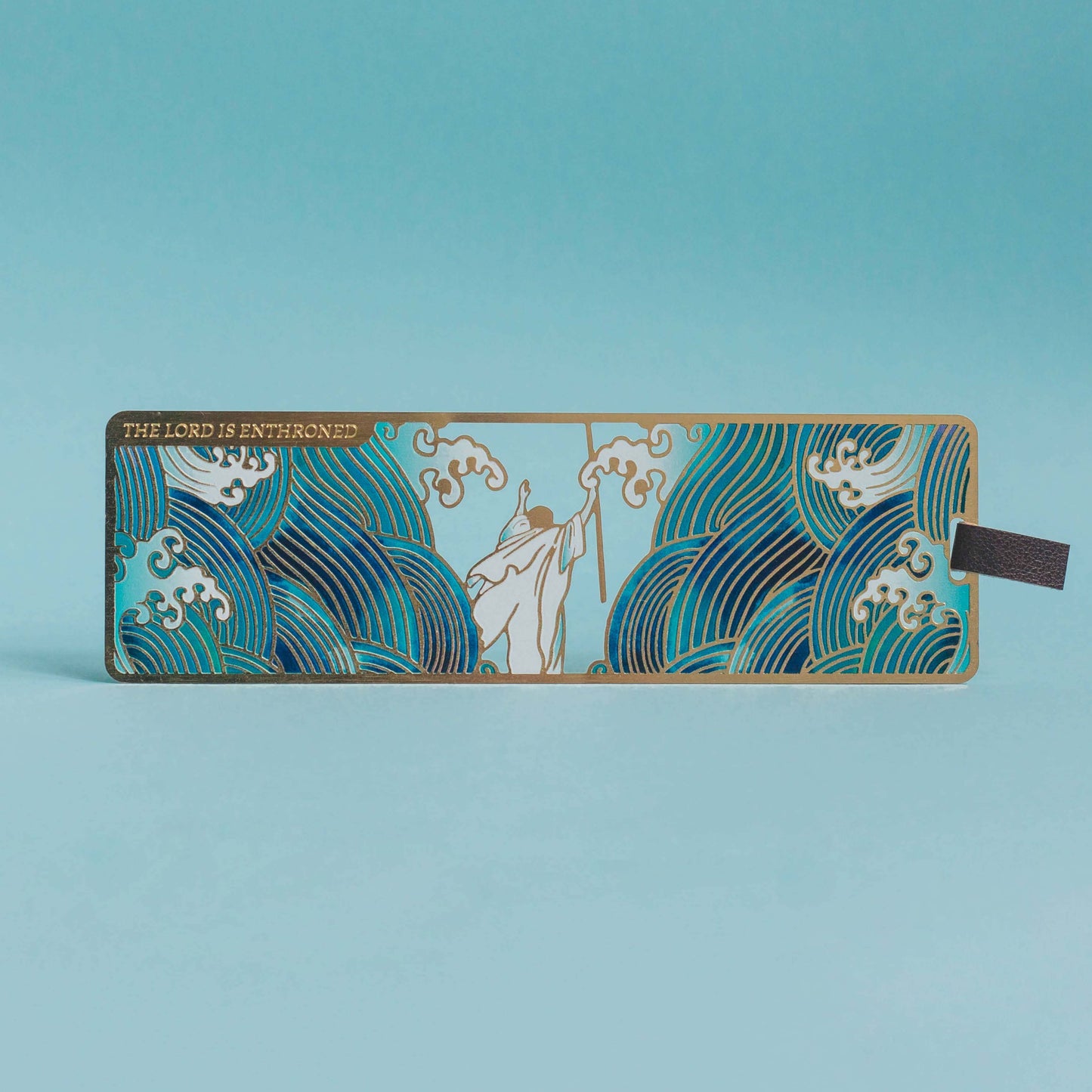 The Lord is Enthroned | Metallic Bookmark