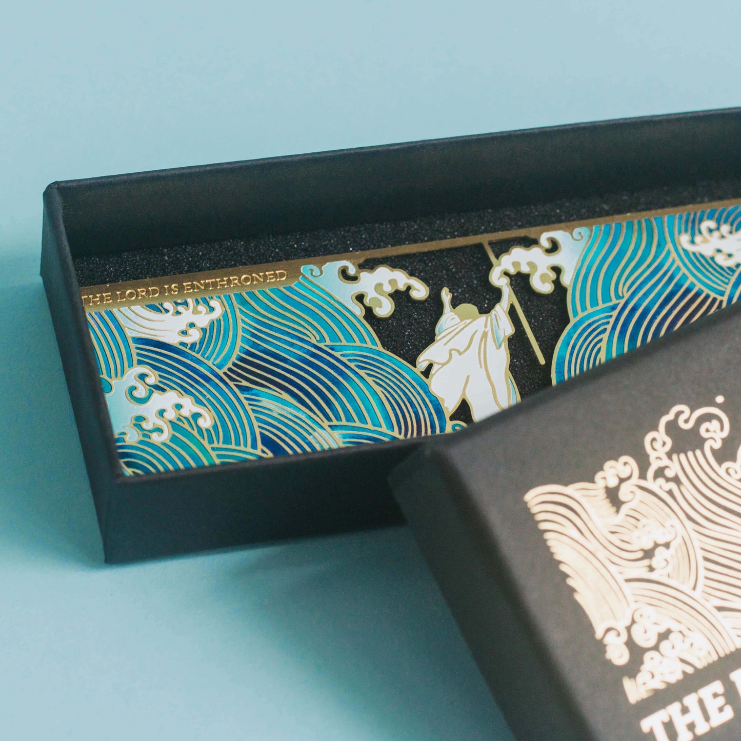 The Lord is Enthroned | Metallic Bookmark