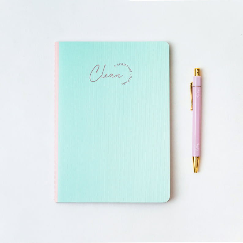 Clean Scripture Journal + Everyday Pen Set