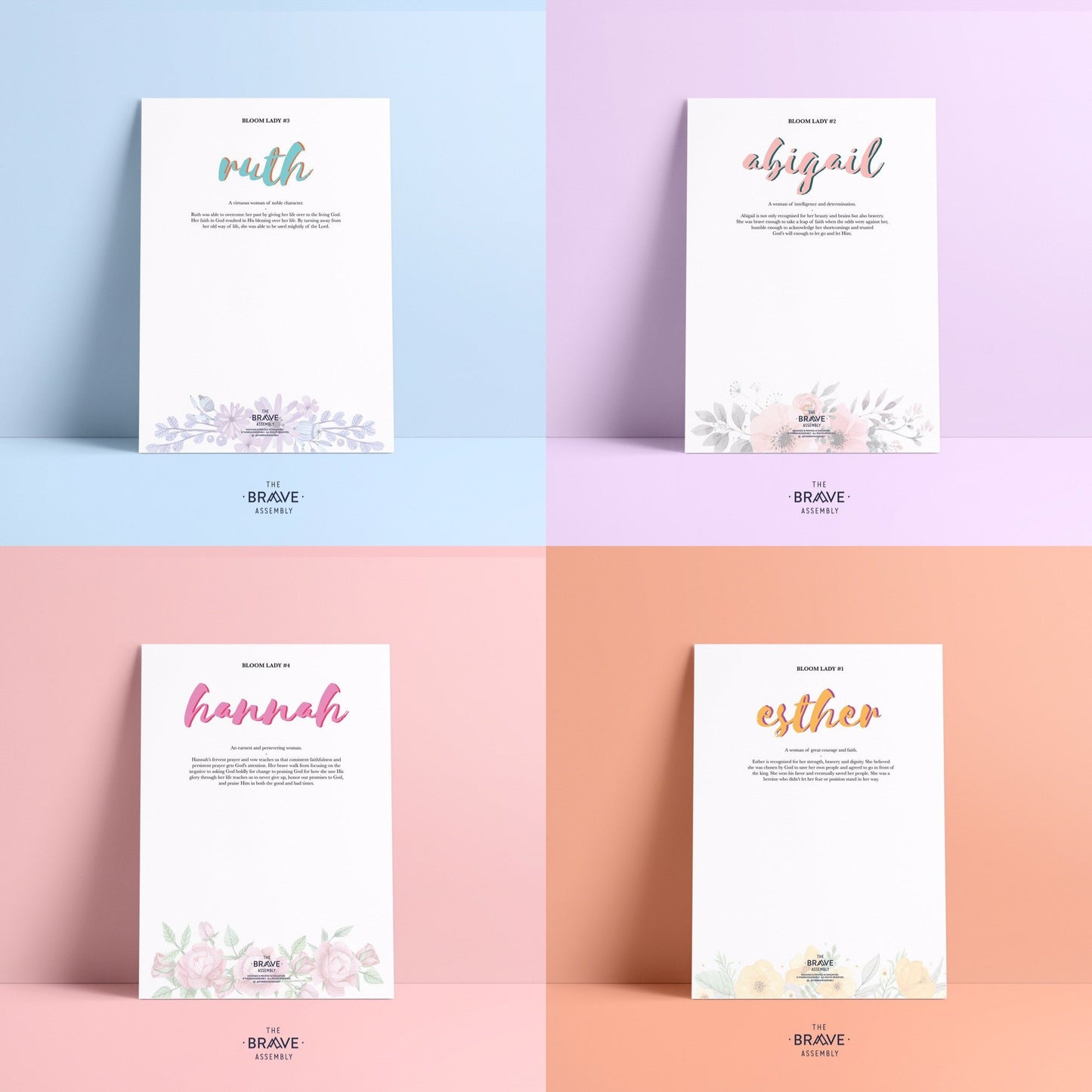 BLOOM Ladies (Set of 4)
