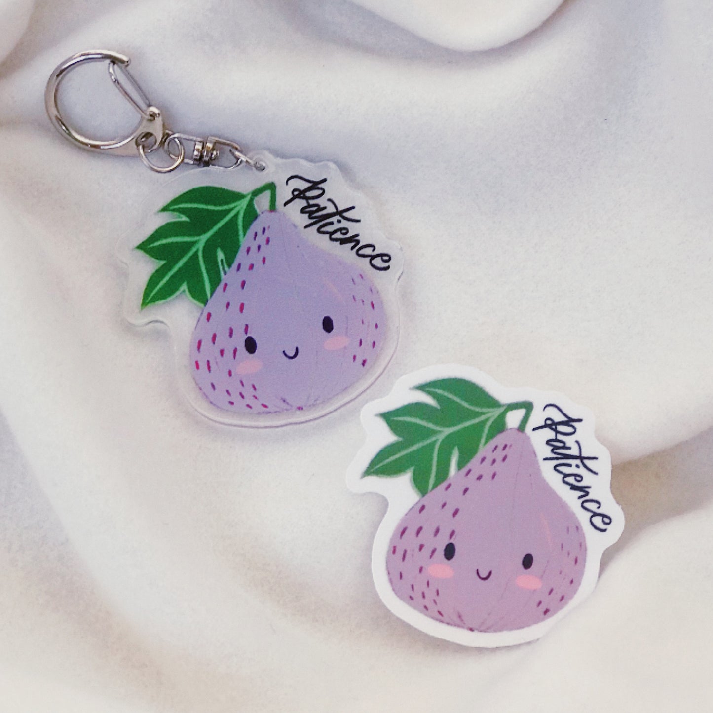 Patience (Fig) | Acrylic Keychain