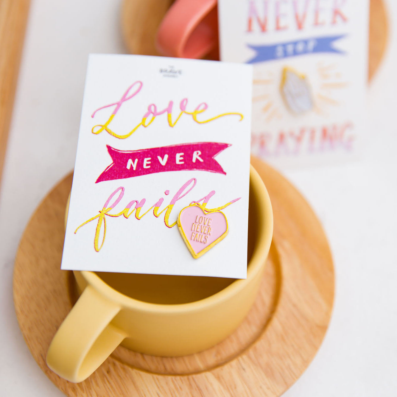 Eat Pray Love / Enamel Pins