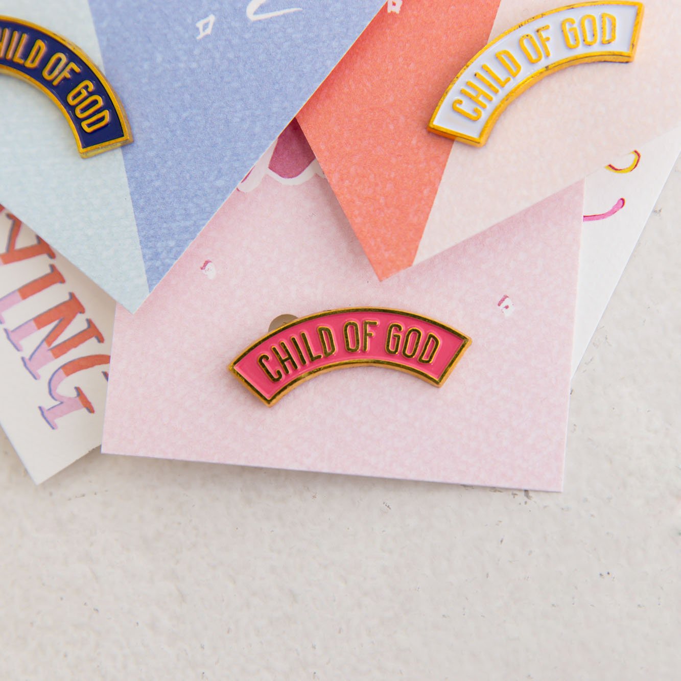 Child of God / Enamel Pins (Set of 4)