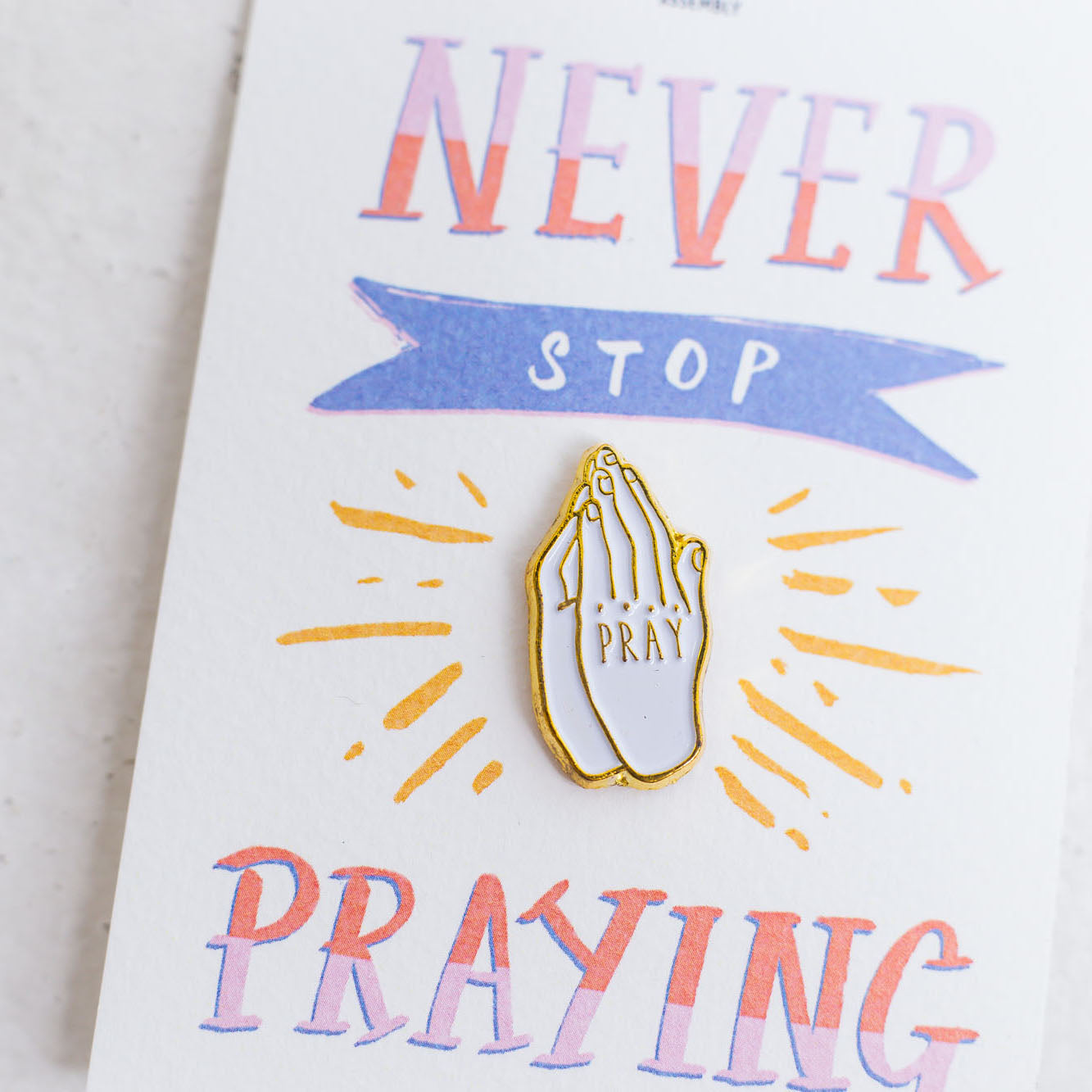 Eat Pray Love / Enamel Pins
