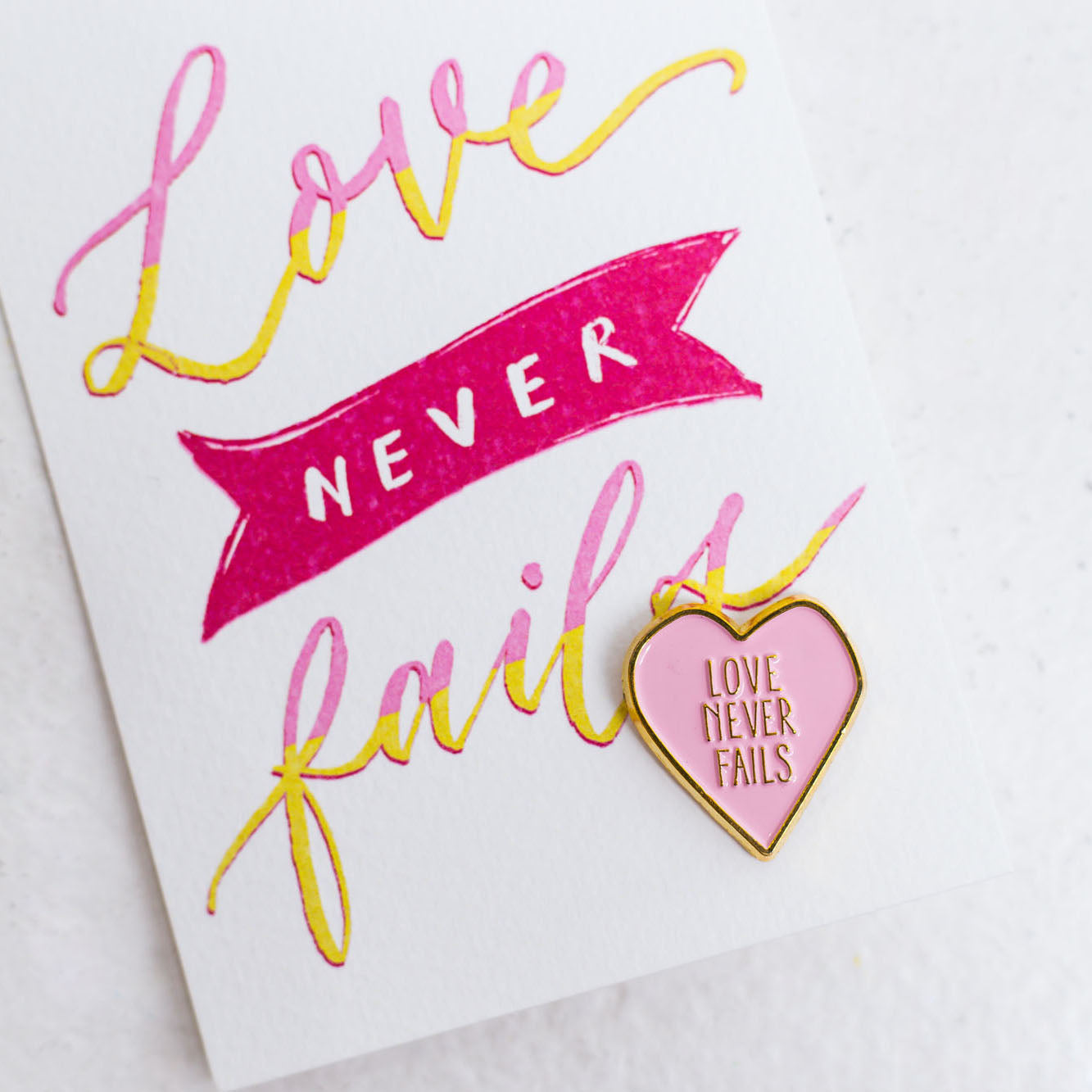 Eat Pray Love / Enamel Pins