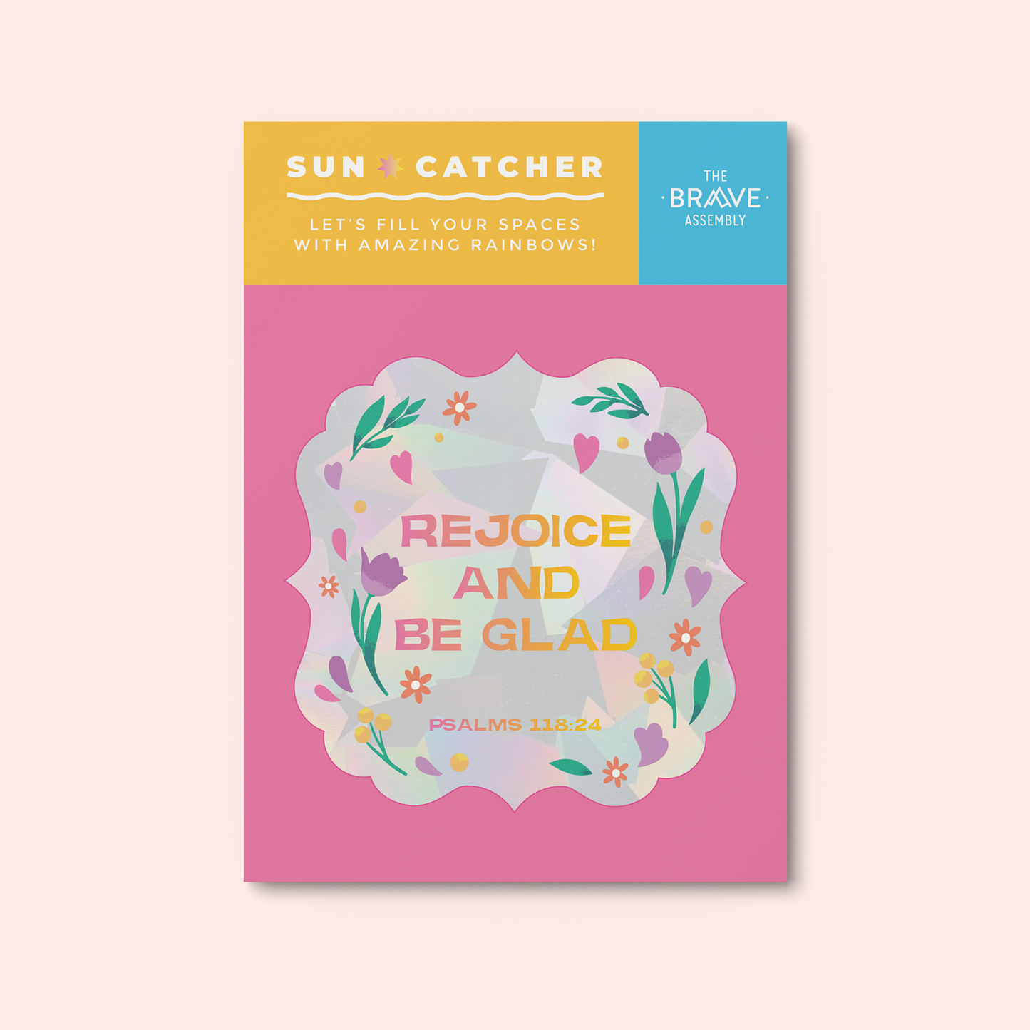 Rejoice & Be Glad | Suncatcher