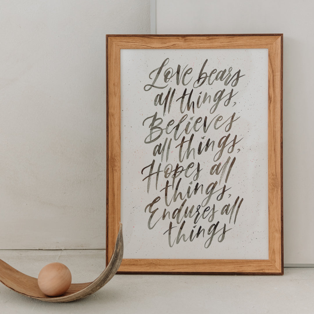 Custom Brush Calligraphy (Black)