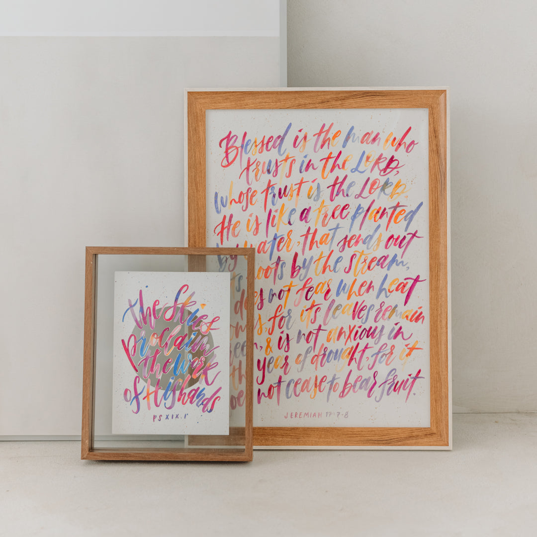 Custom Brush Calligraphy (Colour)