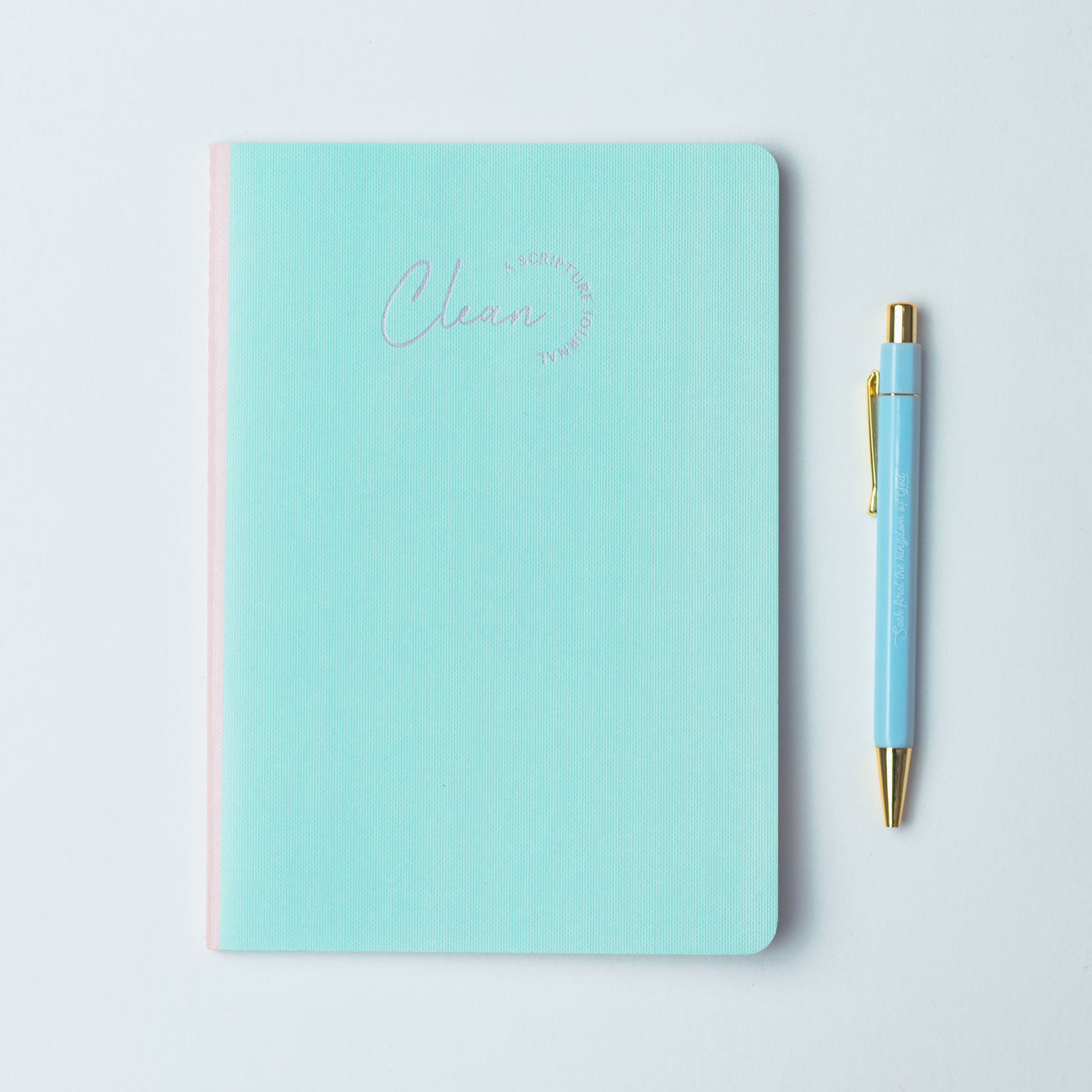 Clean Scripture Journal + Everyday Pen Set