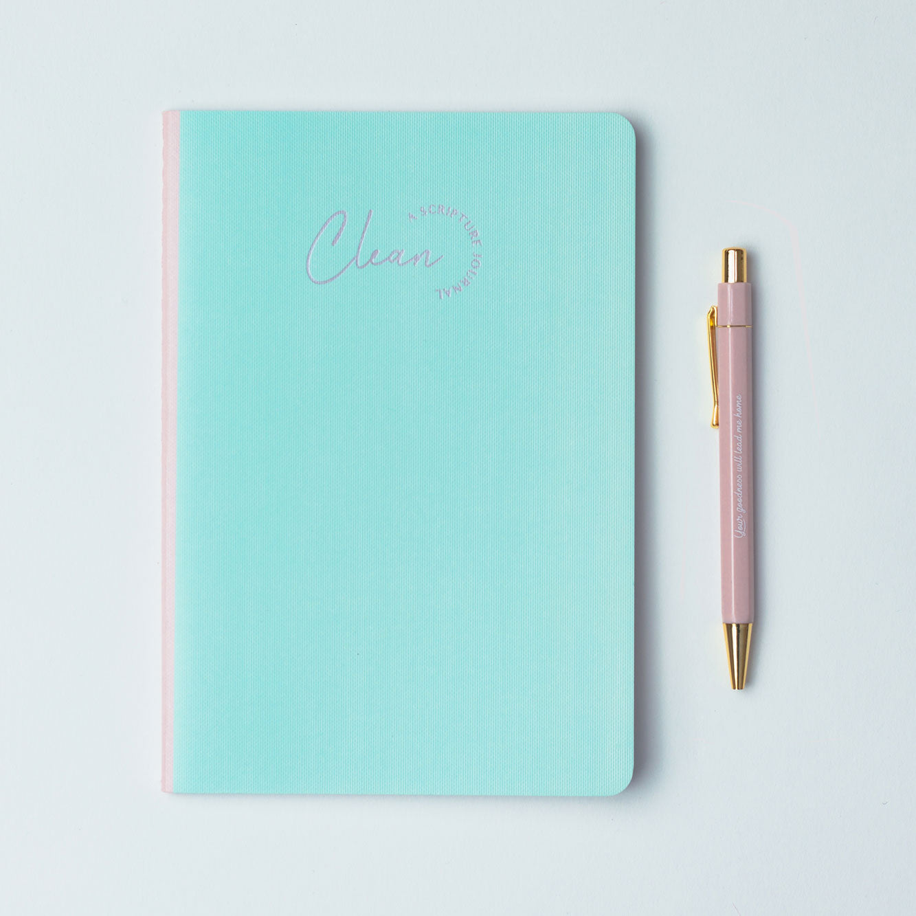 Clean Scripture Journal + Everyday Pen Set