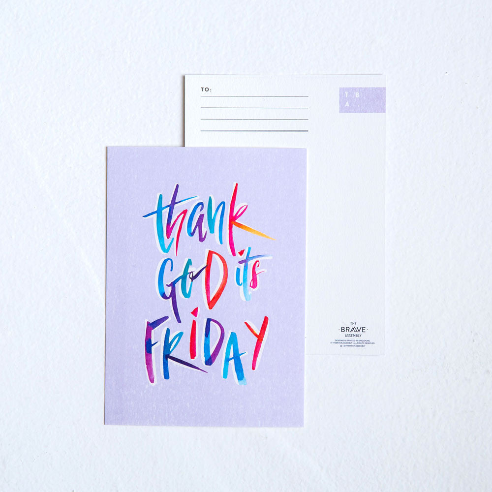 TGIF / Postcard