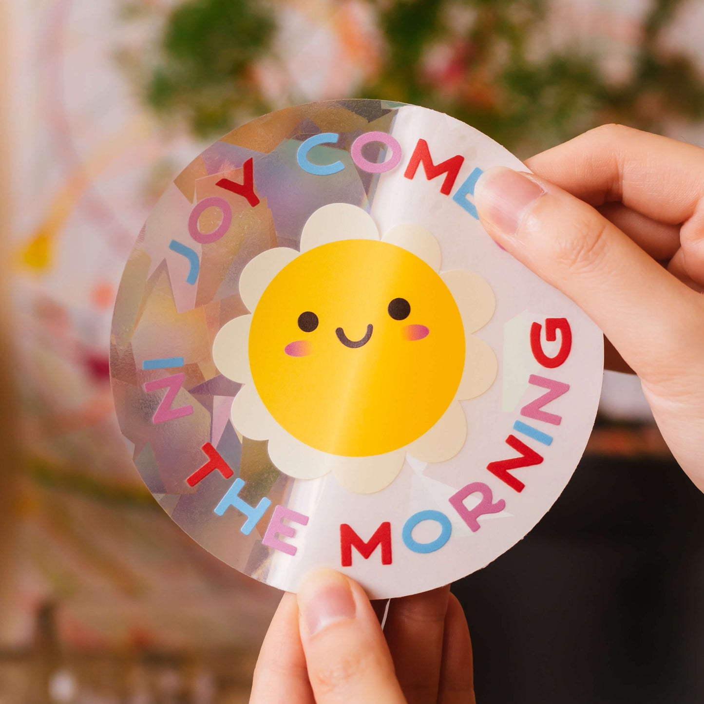 Joy Comes in the Morning | Suncatcher