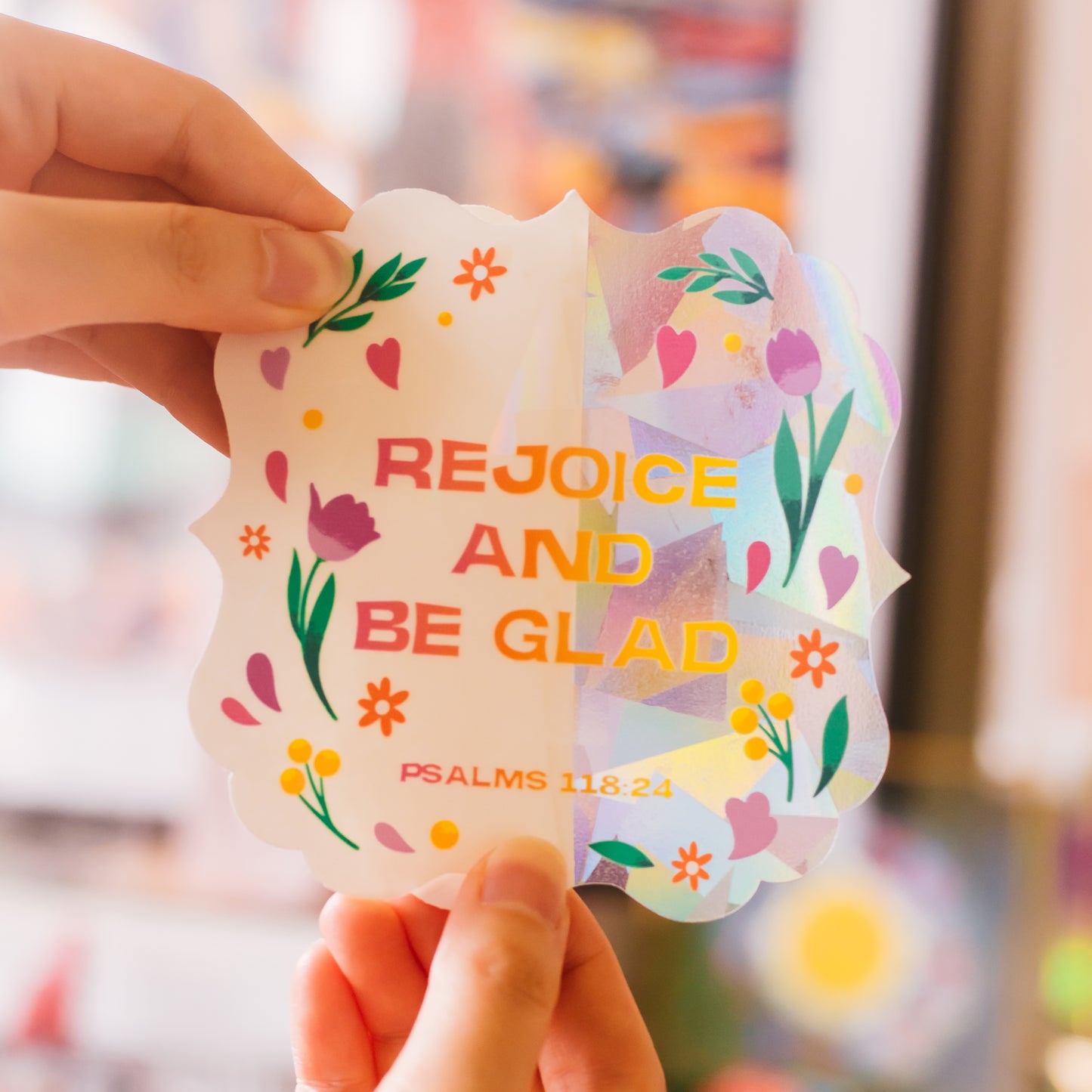 Rejoice & Be Glad | Suncatcher