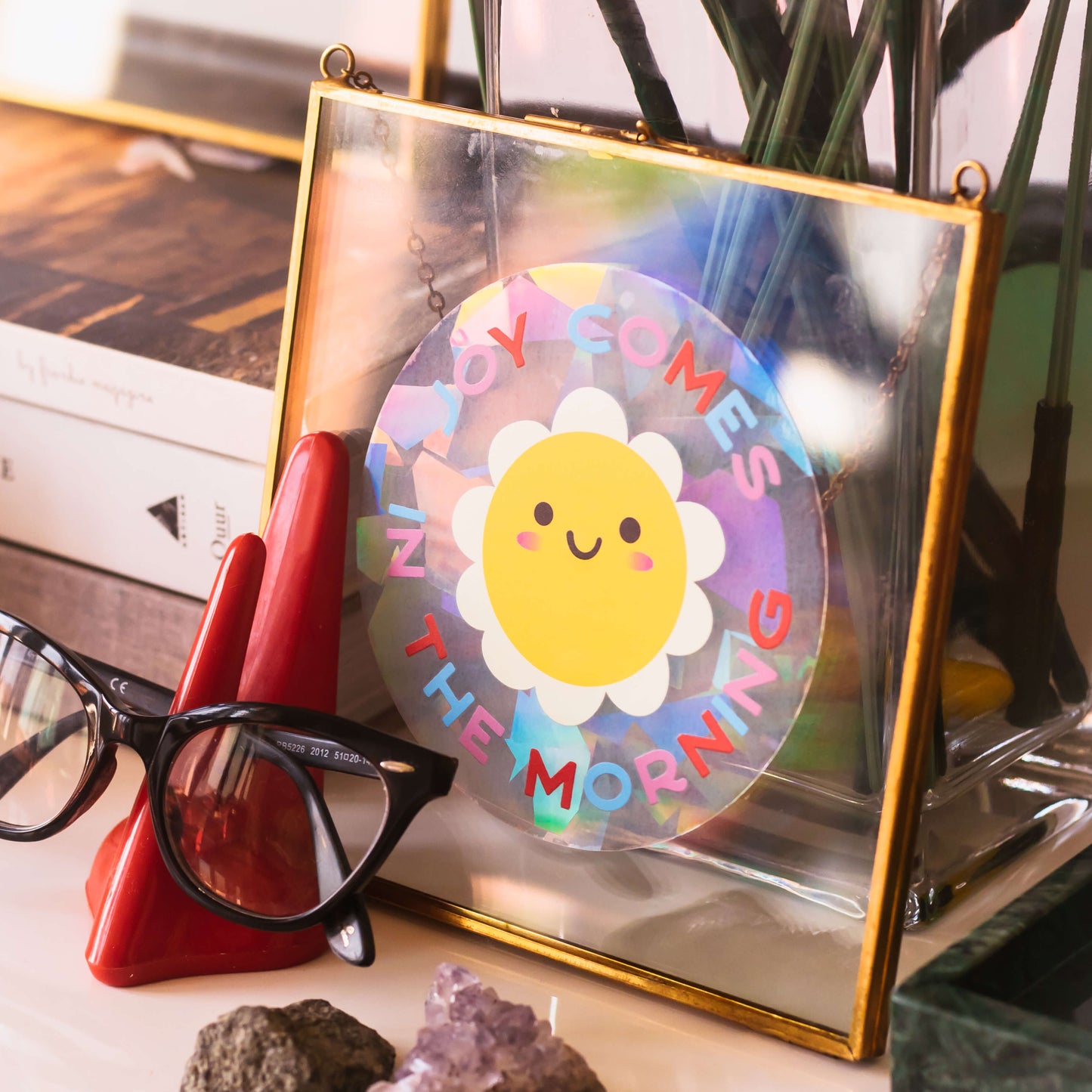 Joy Comes in the Morning | Suncatcher