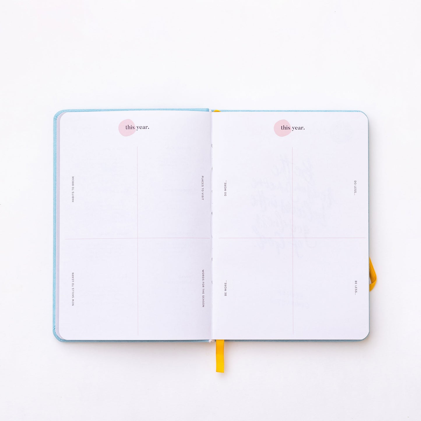 Undated Planner (Powder Blue)