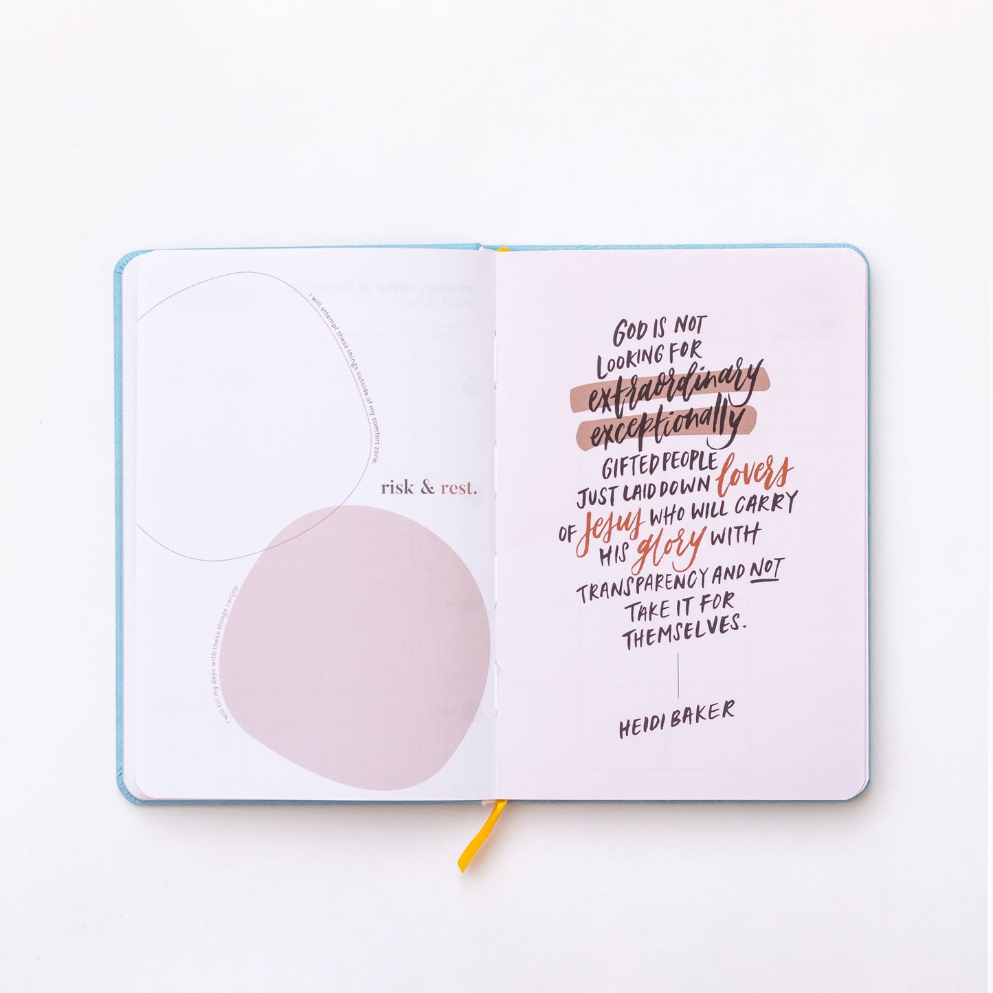 Undated Planner (Powder Blue)