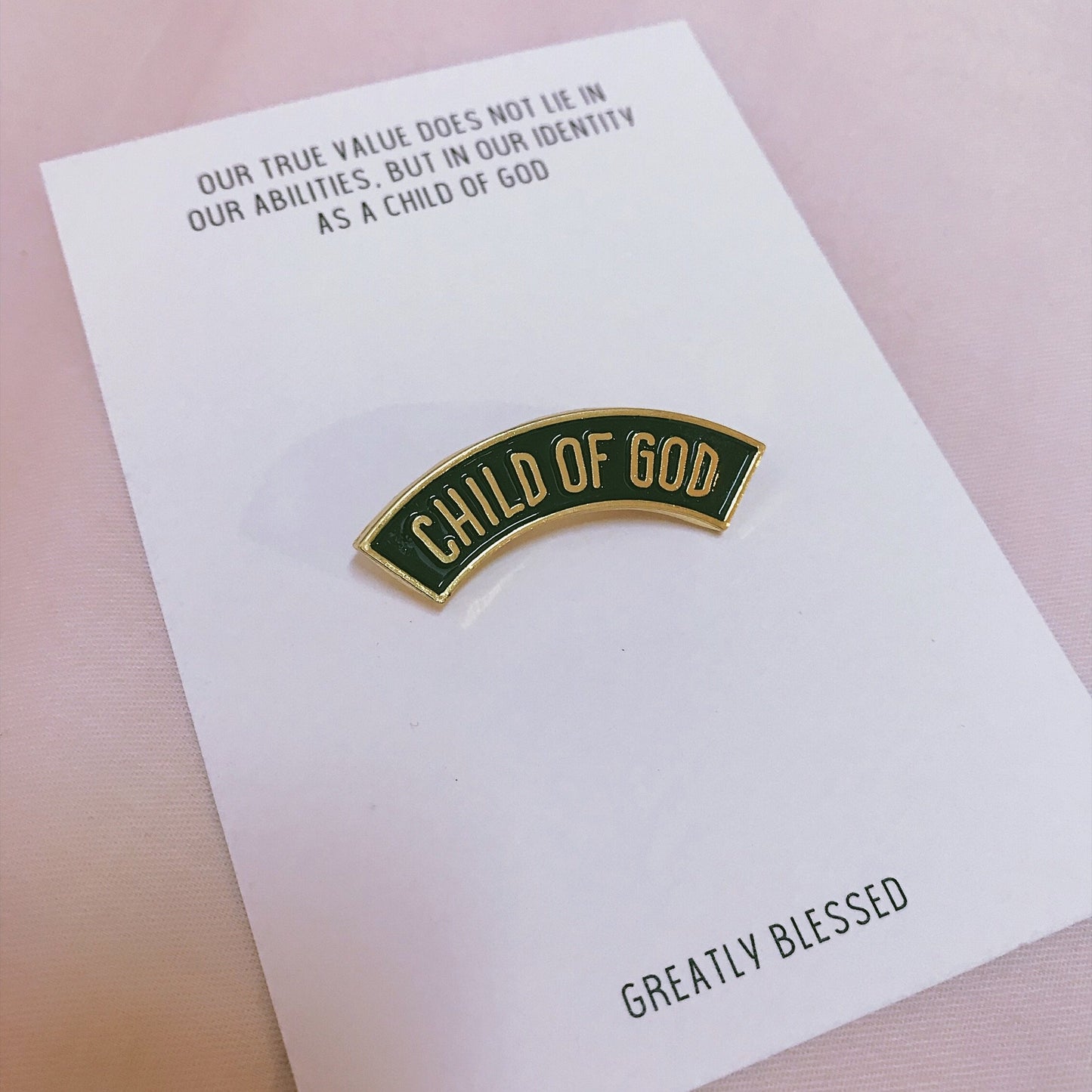 Child of God / Enamel Pins (Set of 4)