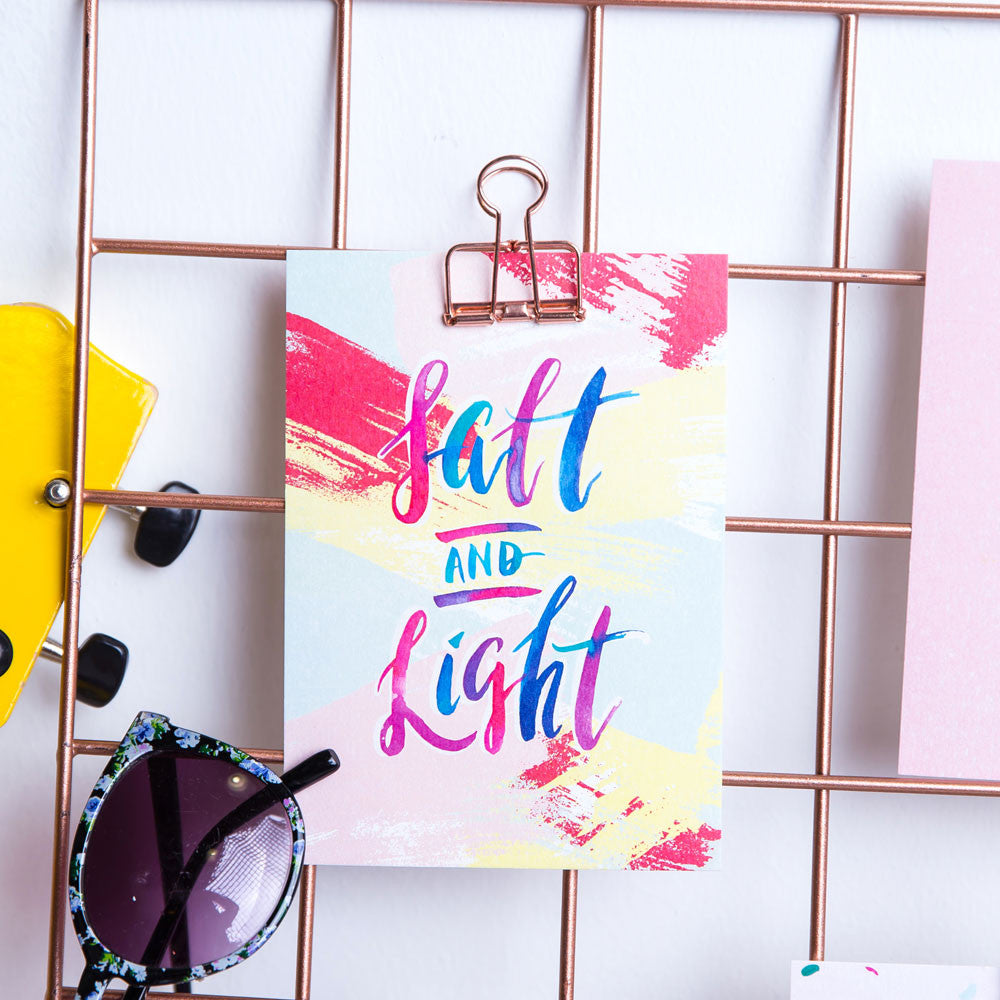 Salt & Light / Postcard