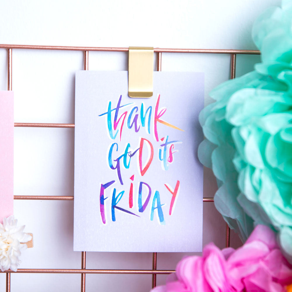 TGIF / Postcard