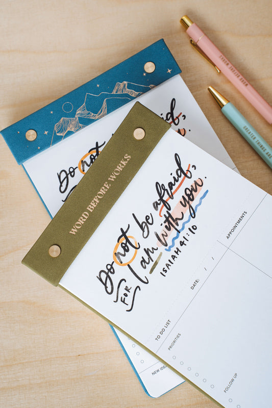 [Bundle of 2] 90-Day Notepad | Word Before Works