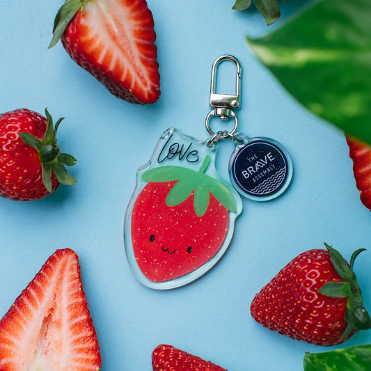Love (Strawberry) | Keychain