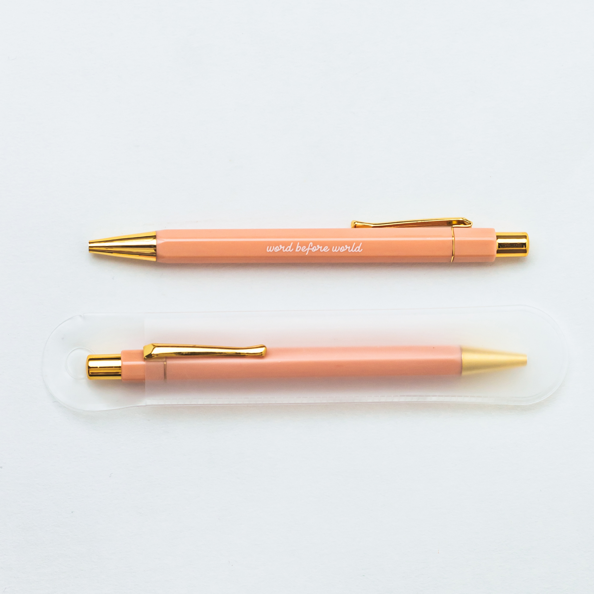 Word before World (Peach) / Everyday Pens