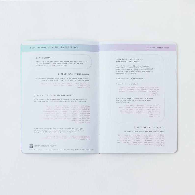 Clean Scripture Journal (Set of 2)