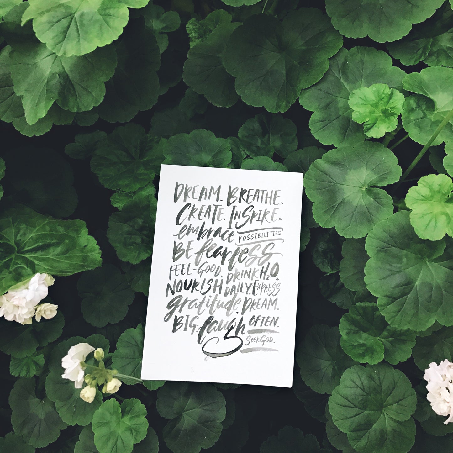Custom Brush Calligraphy (Black)