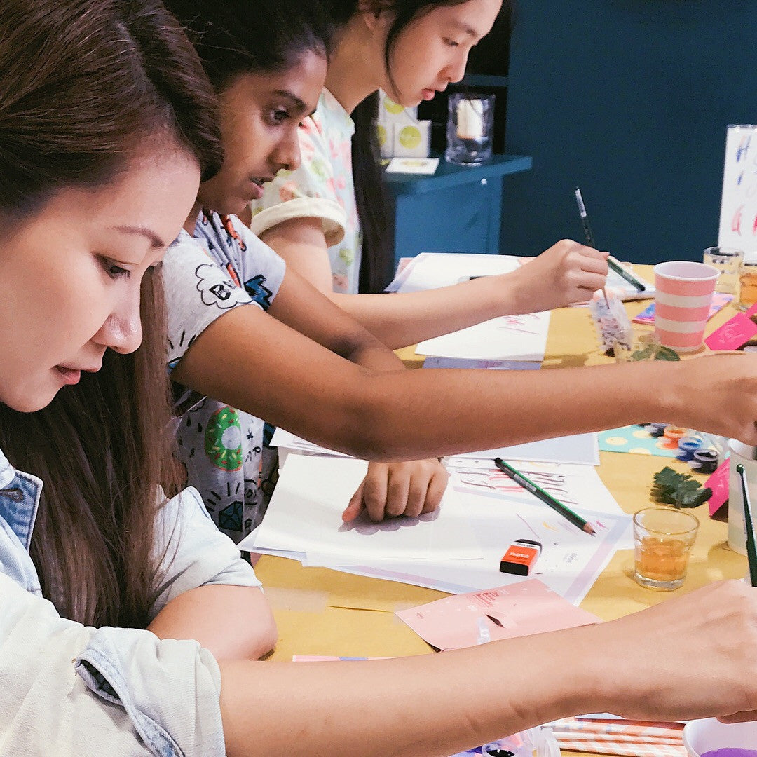 [ 19 AUGUST WORKSHOP ] Basic Brush Calligraphy