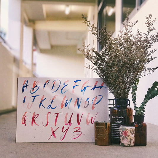 [ 22 JULY WORKSHOP ] Basic Brush Calligraphy