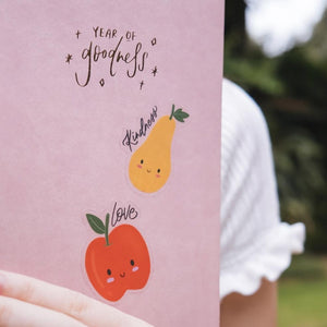 Fruit Stickers Pack (Set of 9)