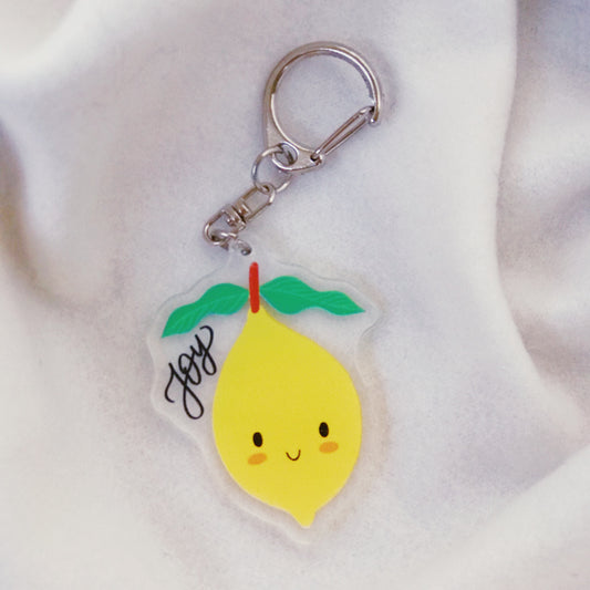 Joy (Lemon) | Acrylic Keychain