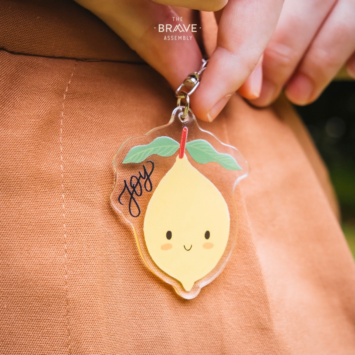 Joy (Lemon) | Acrylic Keychain