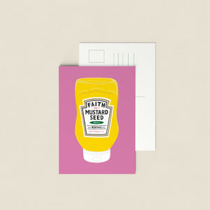Faith Like Mustard Seed / Postcard