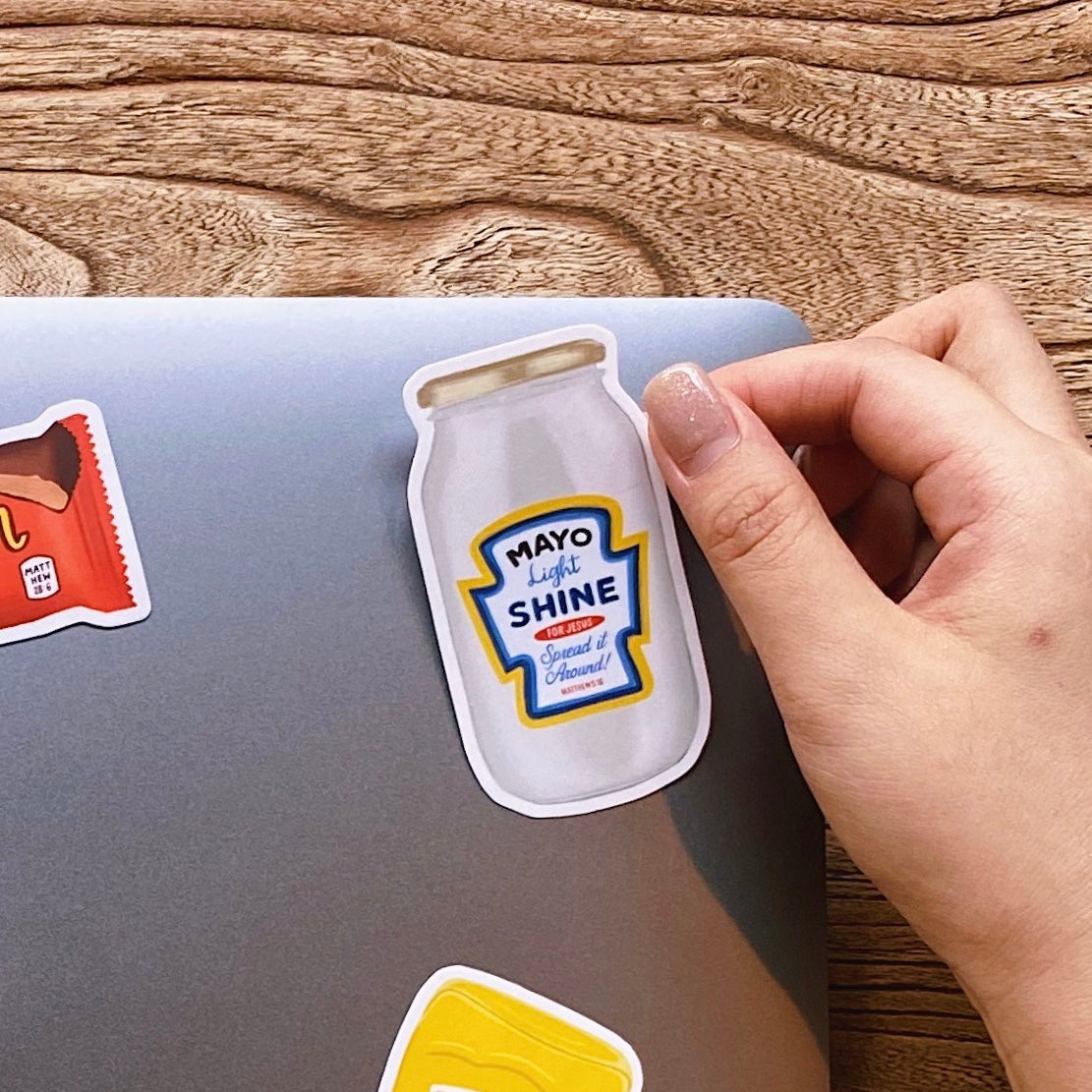 May Your Light Shine / Vinyl Sticker