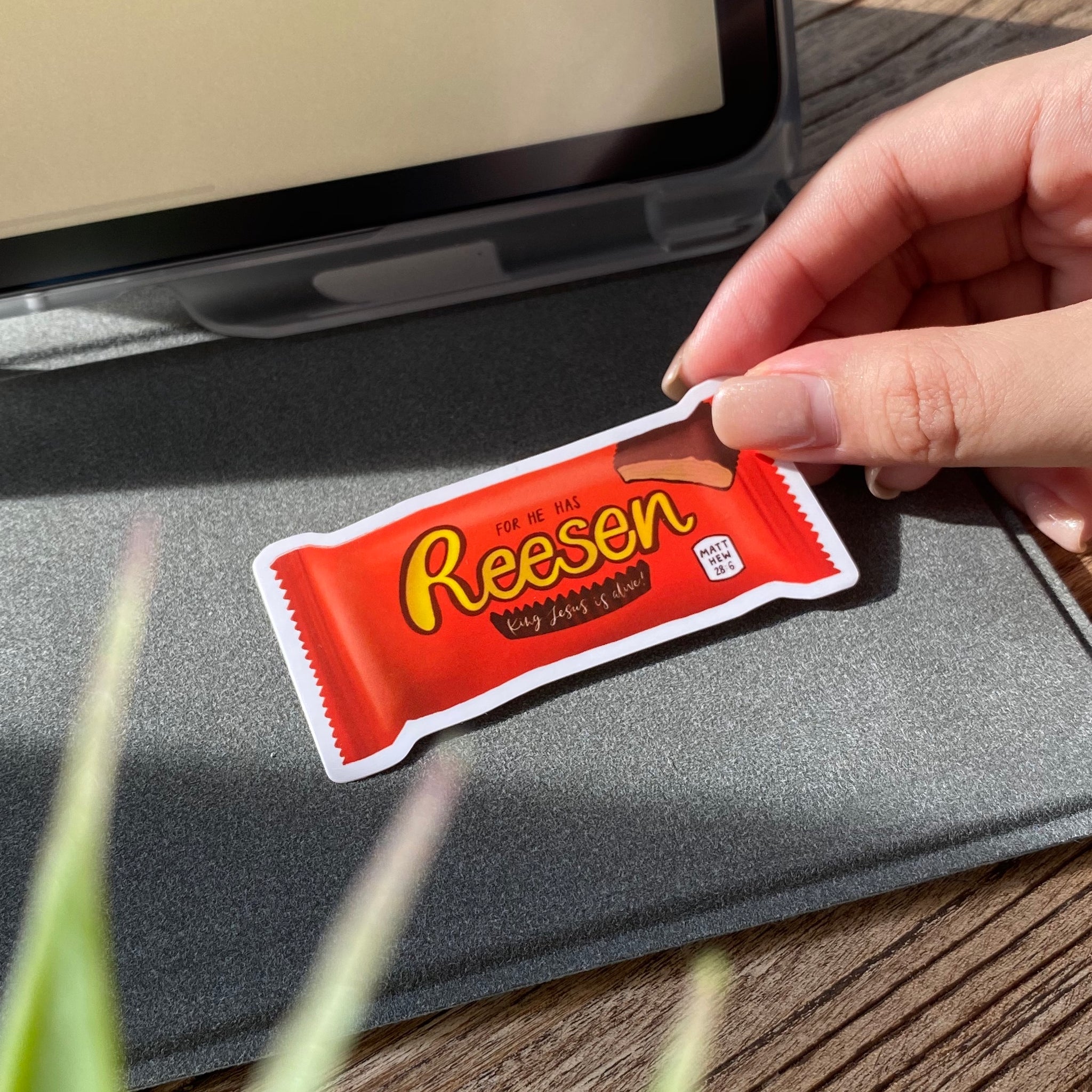 He Is Risen / Vinyl Sticker
