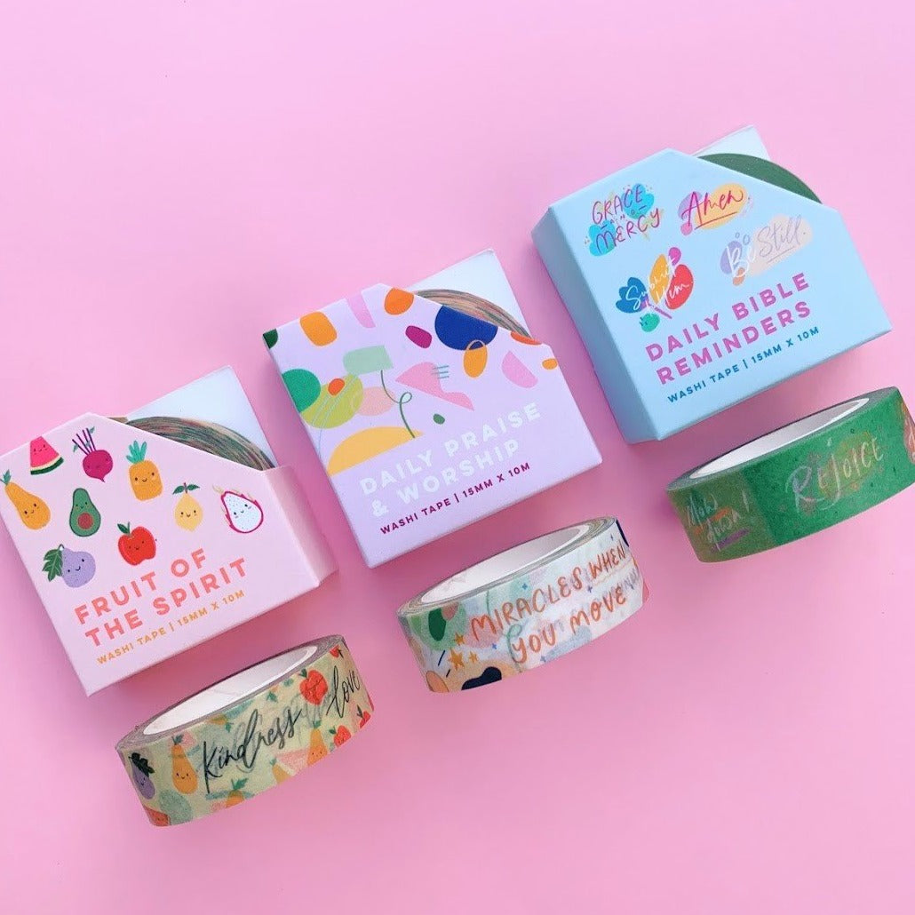 SET OF 3 | WASHI TAPE BUNDLE