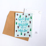 God's Love is so Thick / Postcard