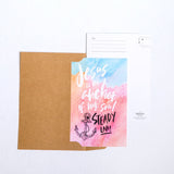 Jesus is my Anchor / Postcard