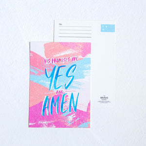 Yes & Amen / Postcard (SOLD OUT)