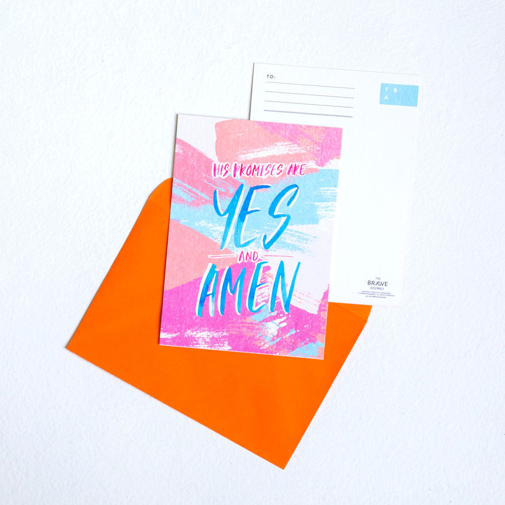 Yes & Amen / Postcard (SOLD OUT)