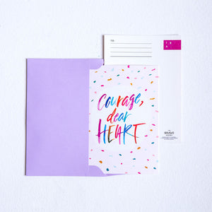 Courage, Dear Heart / Postcard