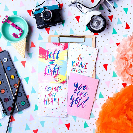 'Of Grit' Postcard (Set of 4)