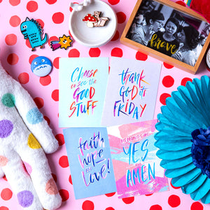 ‘Of Grace’ Postcard (Set of 4)