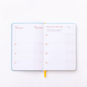 Undated Planner (Powder Blue)