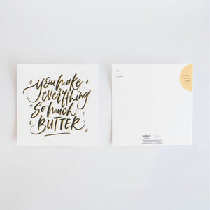 TBA x F&S : Butter With You (Gift Card)